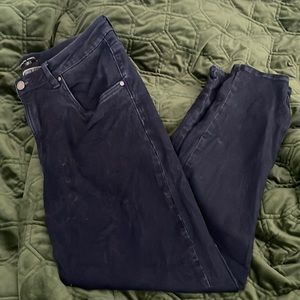 Universal Standard 12 dark wash skinny jeans